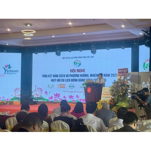 Hội Nghị Tổng Kết Hoạt Động Năm 2024 Và Triển Khai Phương Hướng Nhiệm Vụ Năm 2025 Của Hiệp Hội Du Lịch Đồng Bằng Sông Cửu Long